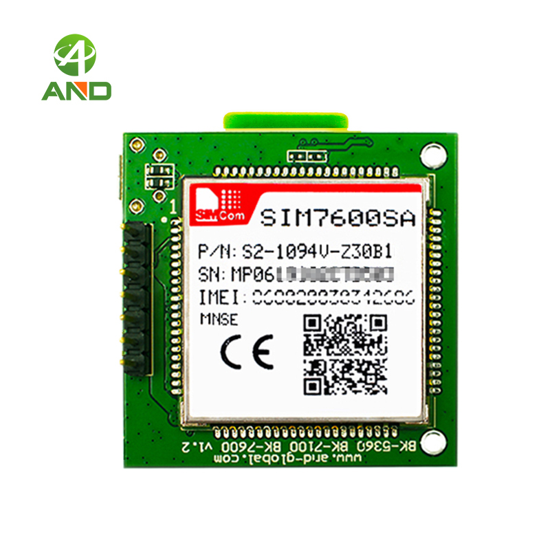 High-Speed 4G LTE Mini Core Board with GPS,Sim7600sa Mnse LTE Cat1 Breakout Board