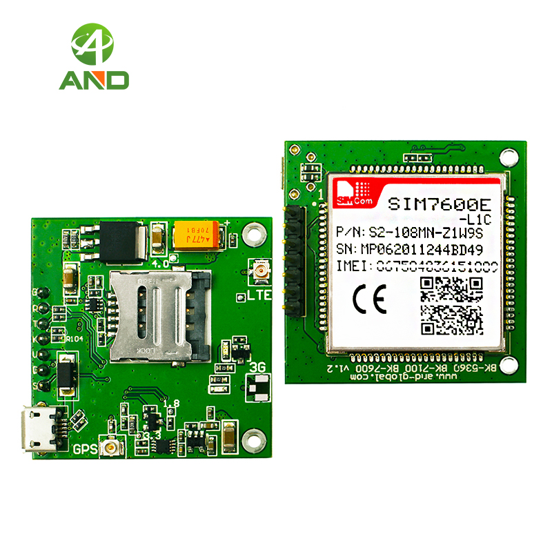 Low Cost Cat1 Sim7600e L1c 4g Lte Breakout Board,Sim7600x Core With 4g Gps Antennas