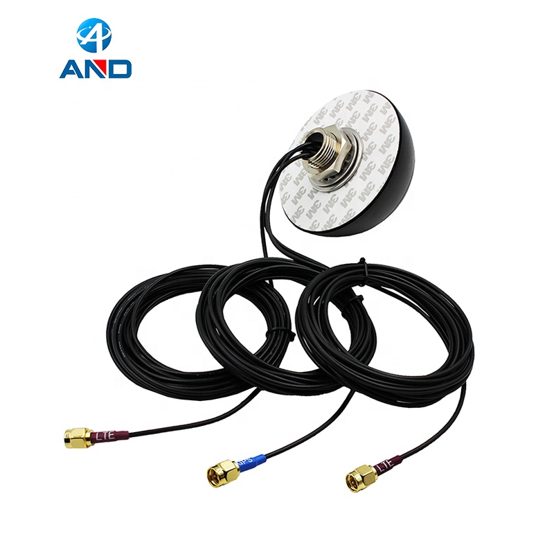 Low Profile Mimo Lte Gps 3 In 1 Combination Screw Mount Vehicle Antenna