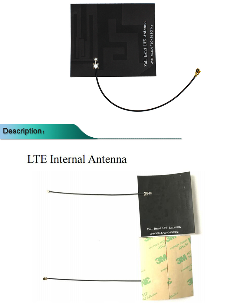 Lte Full Band Pcb Antenna U.fl Plug 100mm With Self-adhesive 7