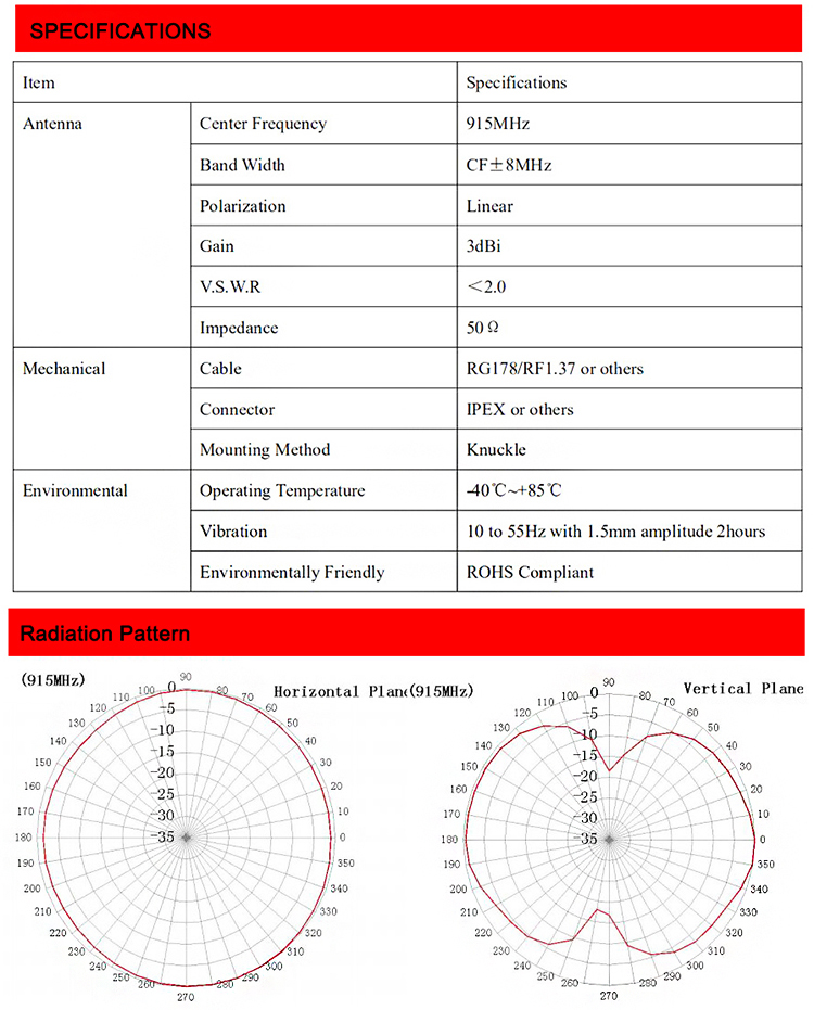 Ism New Ipex Ipx 433mhz Antenna,433 Mhz Antennas With Ipex Connector 8