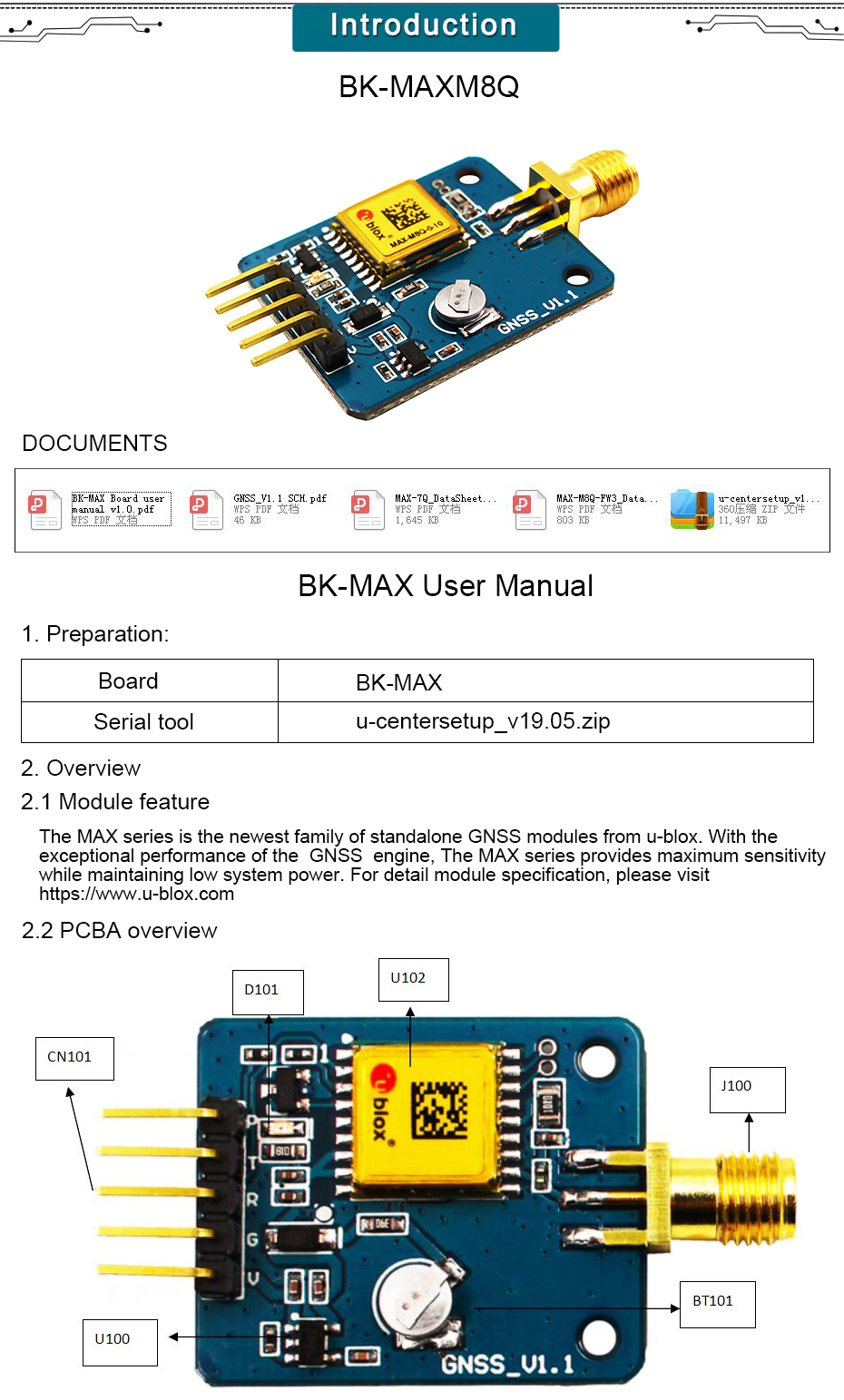 New Max-m8q Gps Glonass Breakout,Gps Kits Max-m8q Kit 7