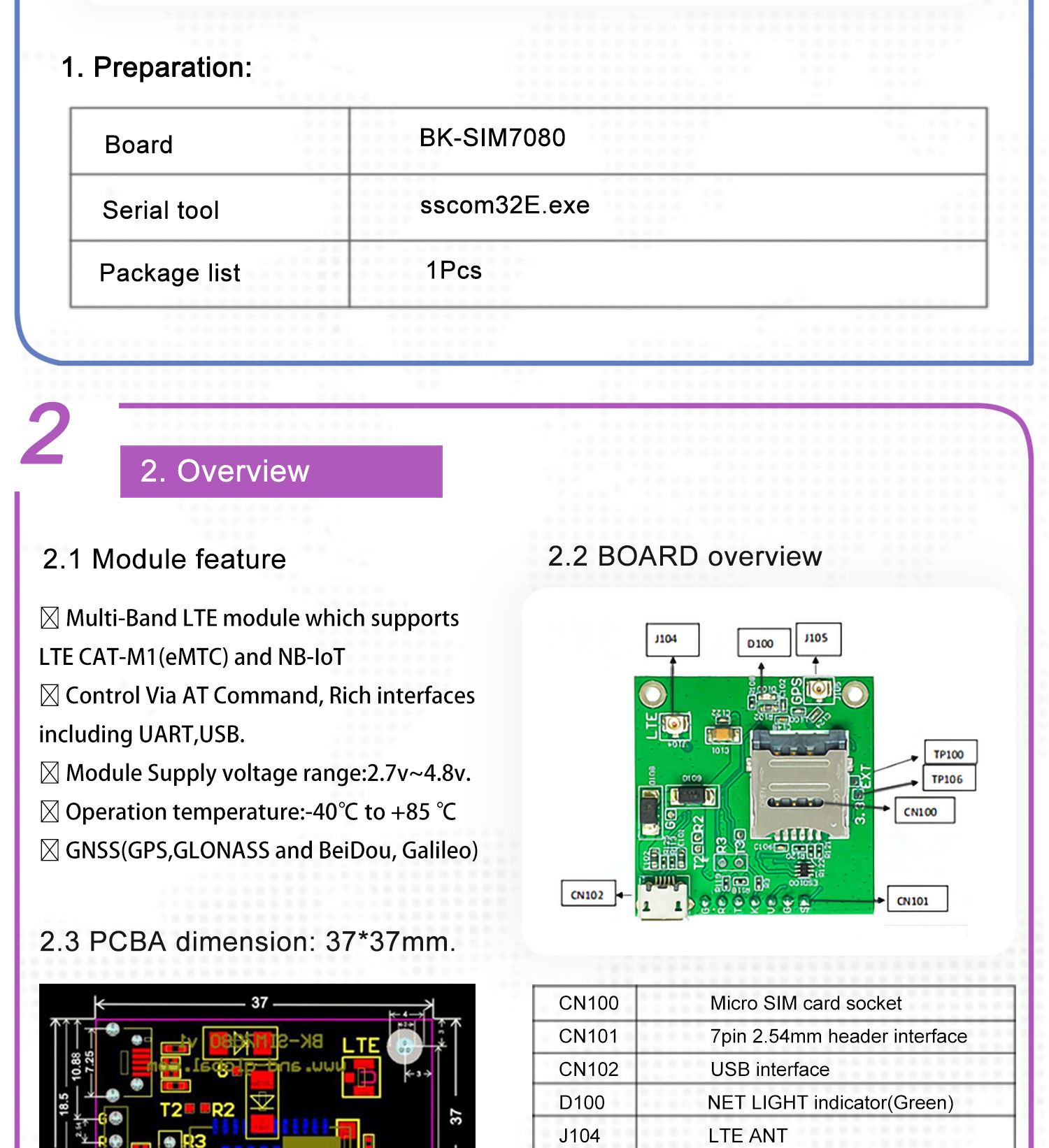 Sim7080g Lte Cat-m Nb-iot Module Sim7080 Breakout Board With Gps And 4g Antenna 10