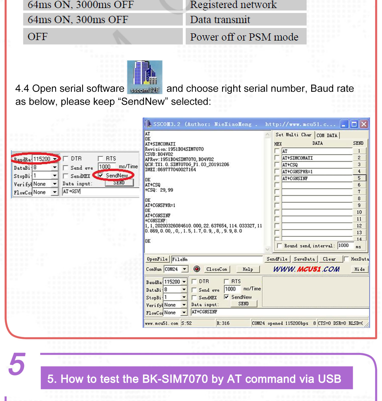 Mobile Iot Sim7070g Core Module Nb Sim7070 Breakout Board 15