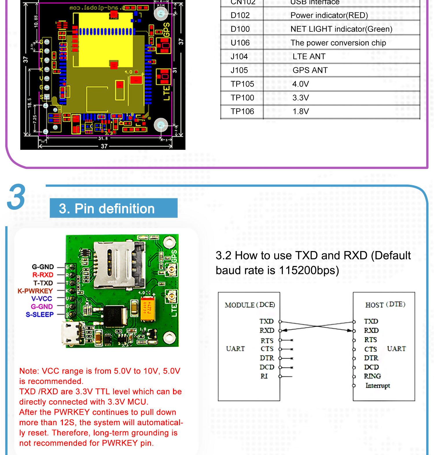 Mobile Iot Sim7070g Core Module Nb Sim7070 Breakout Board 13