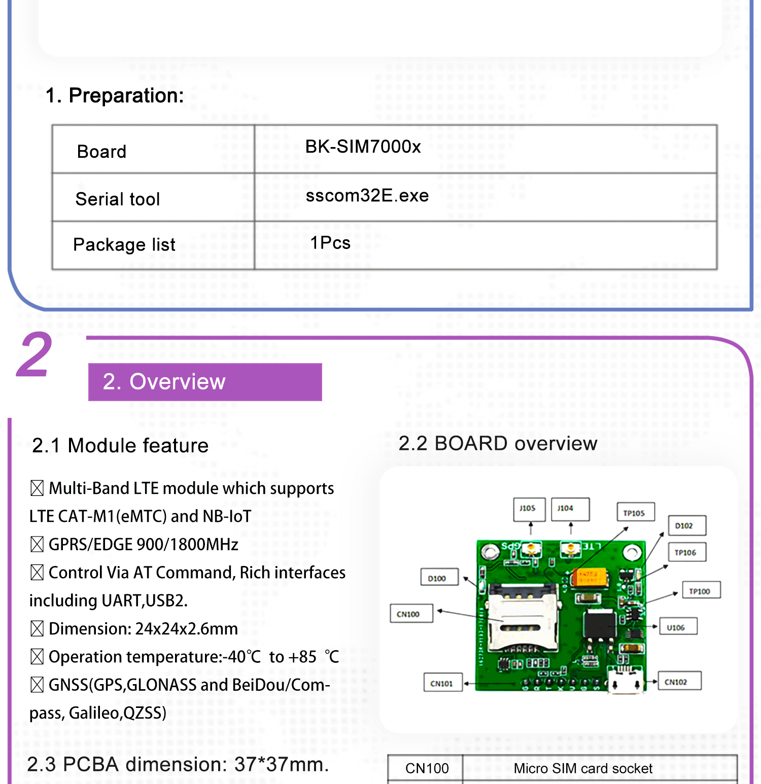 Lte Mobile Iot Development Kits Sim7000e Breakout With Nb And Gps Antenna 7