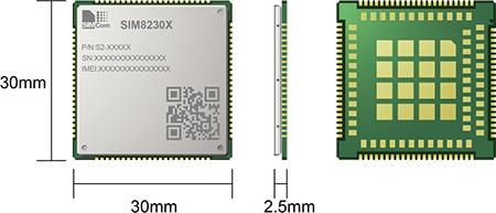 Global Multi Band 5G RedCap SIM8230G breakout SIMCOM with global LTE bands GPS/GNSS support 5