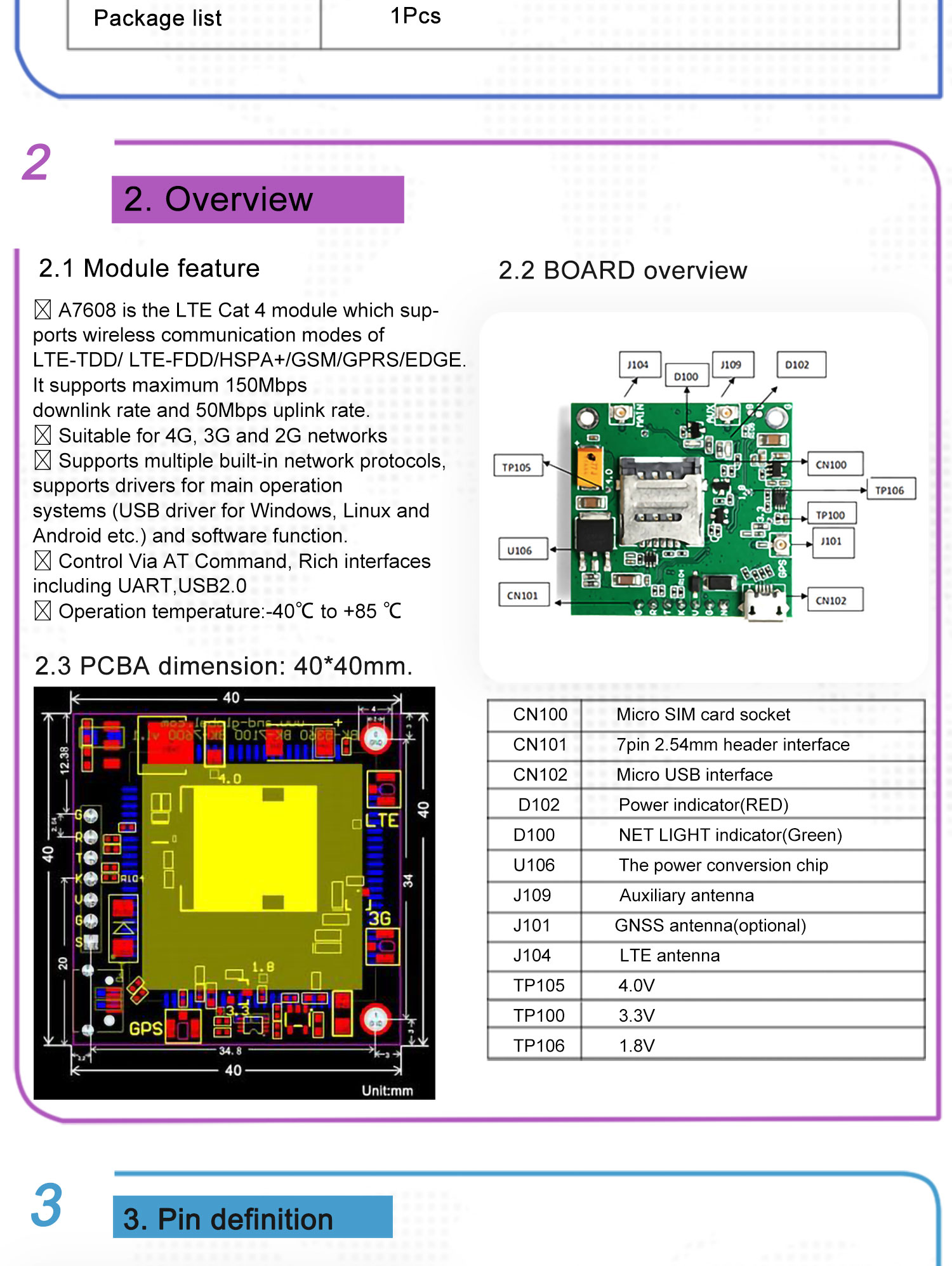 replaced SIM7600SA-H,cheaper LTE CAT4 A7608SA-H A7608 with gps Development Core Board Kit,4G/3G/2G signal coverage 6