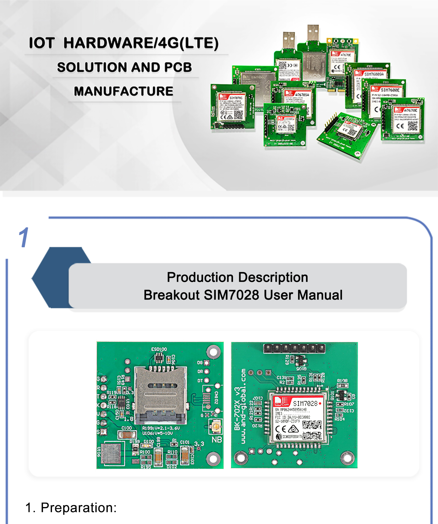 SimCom SIM7028 Breakout NB IoT module,compatible with SIM800C/SIM7022 4