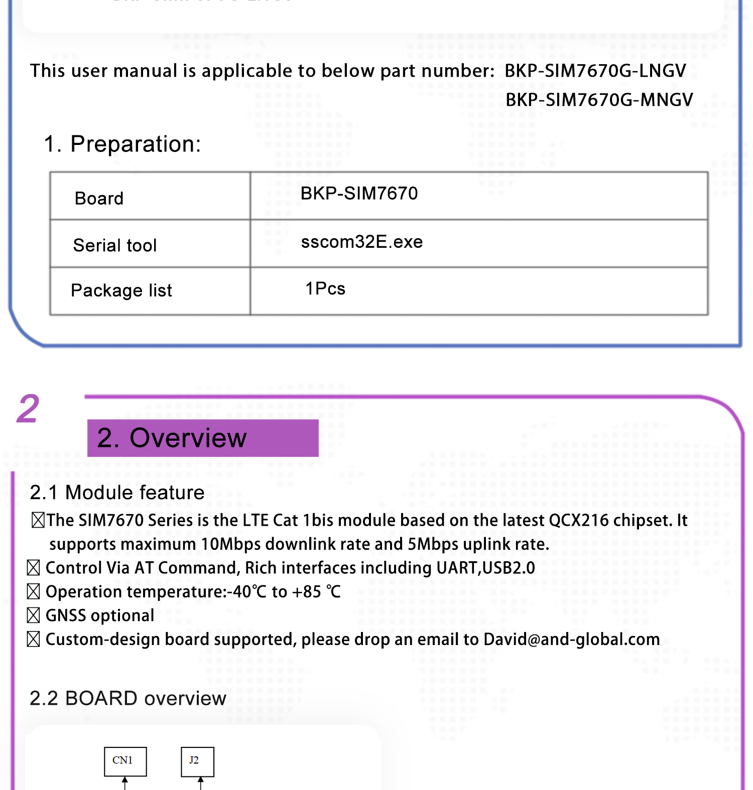 1pc new push push Nano sim slot SIM7670G development LTE Cat1 Qualcomm SIM7670G breakout kit global bands 4