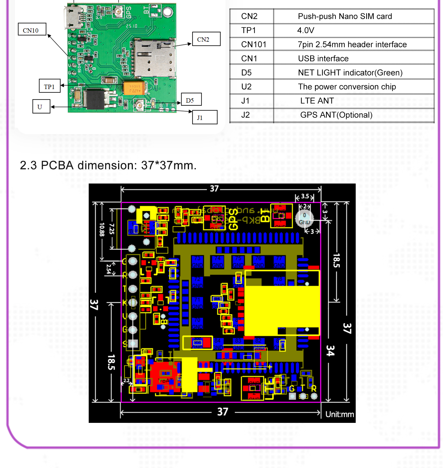 1pc new push push Nano sim slot SIM7670G development LTE Cat1 Qualcomm SIM7670G breakout kit global bands 5