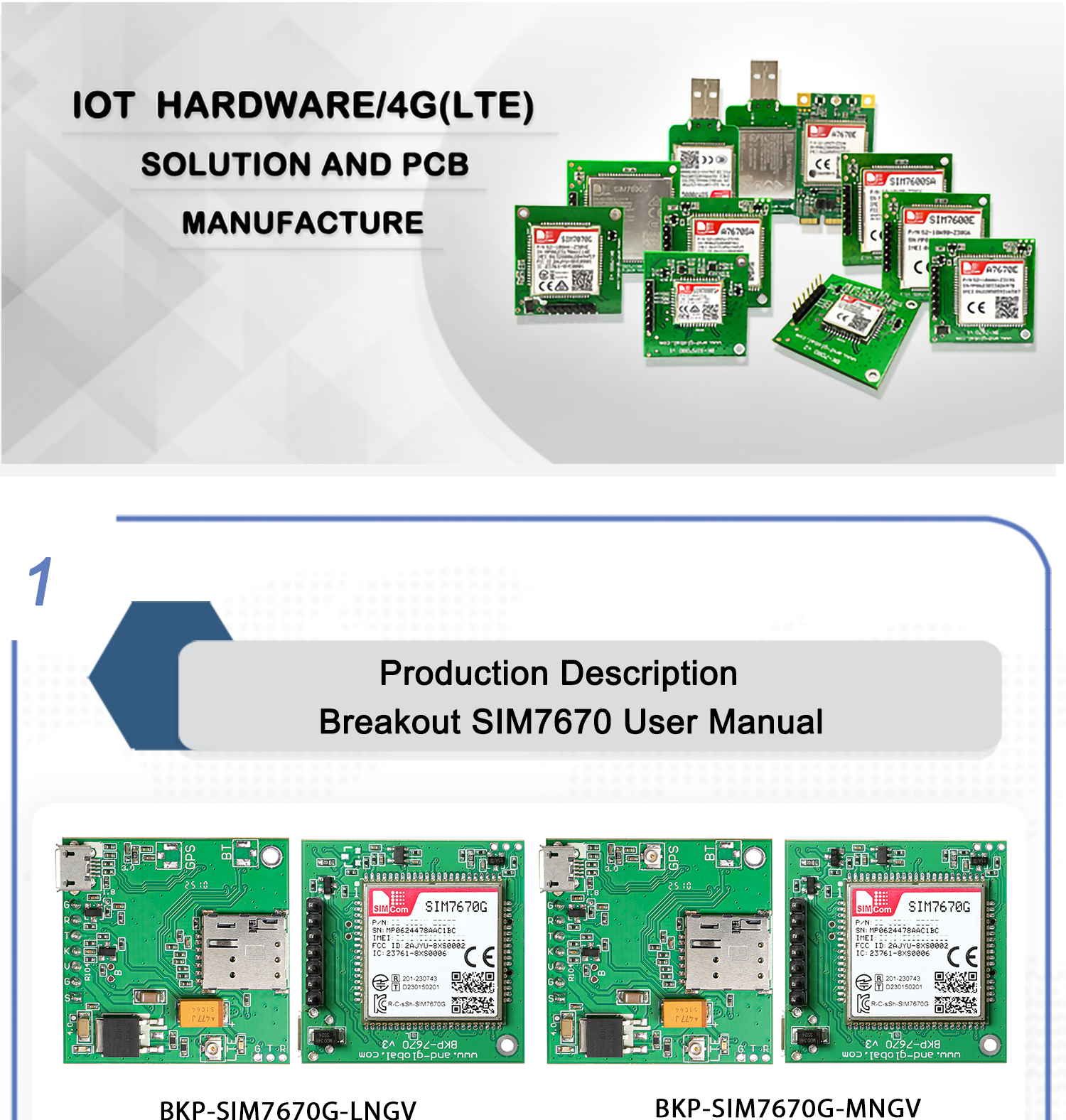 1pc new push push Nano sim slot SIM7670G development LTE Cat1 Qualcomm SIM7670G breakout kit global bands 3