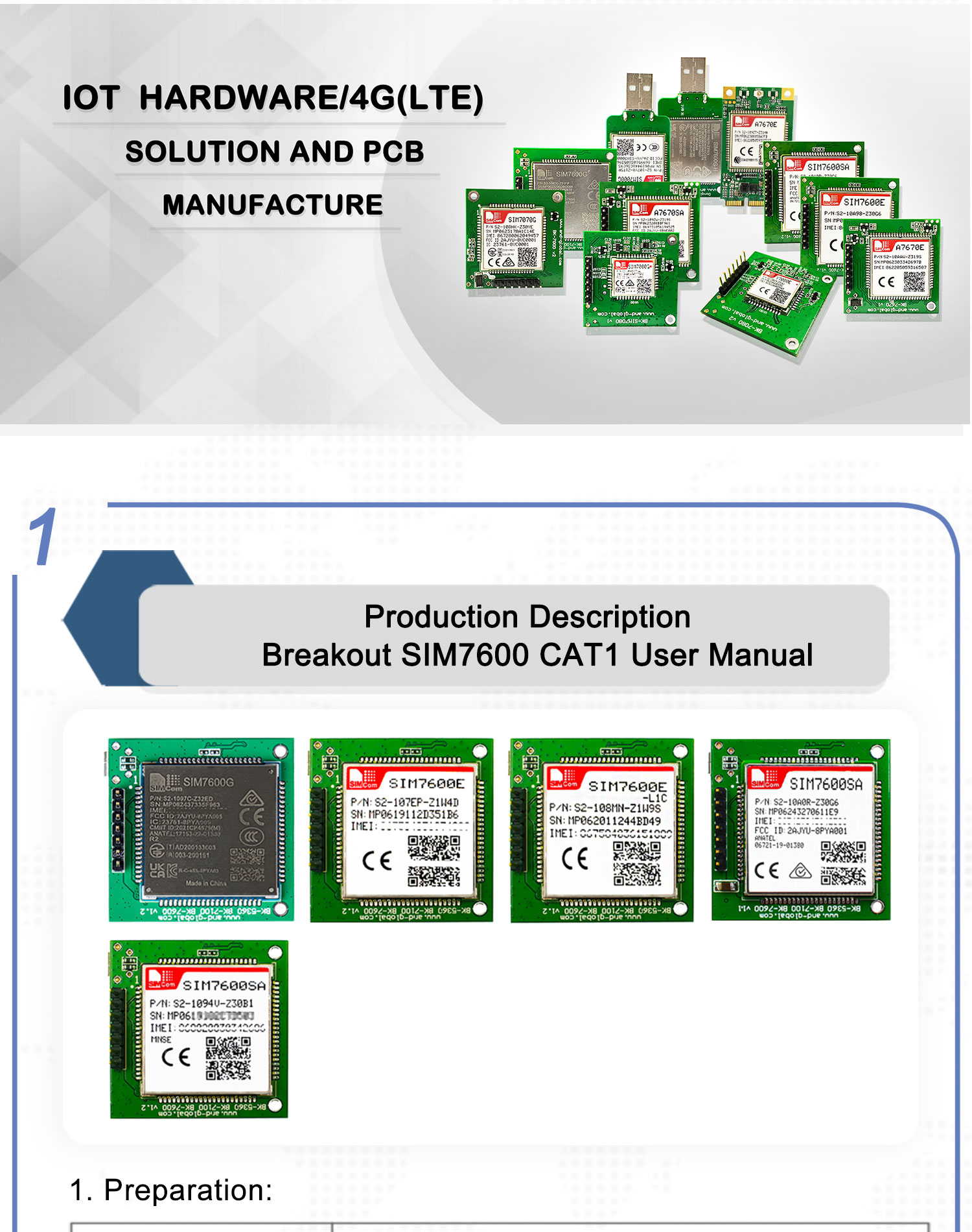 New Lte Cat1 Module Sim7600g Mini Board Breakout Core With Gps And 4g Antenna 10