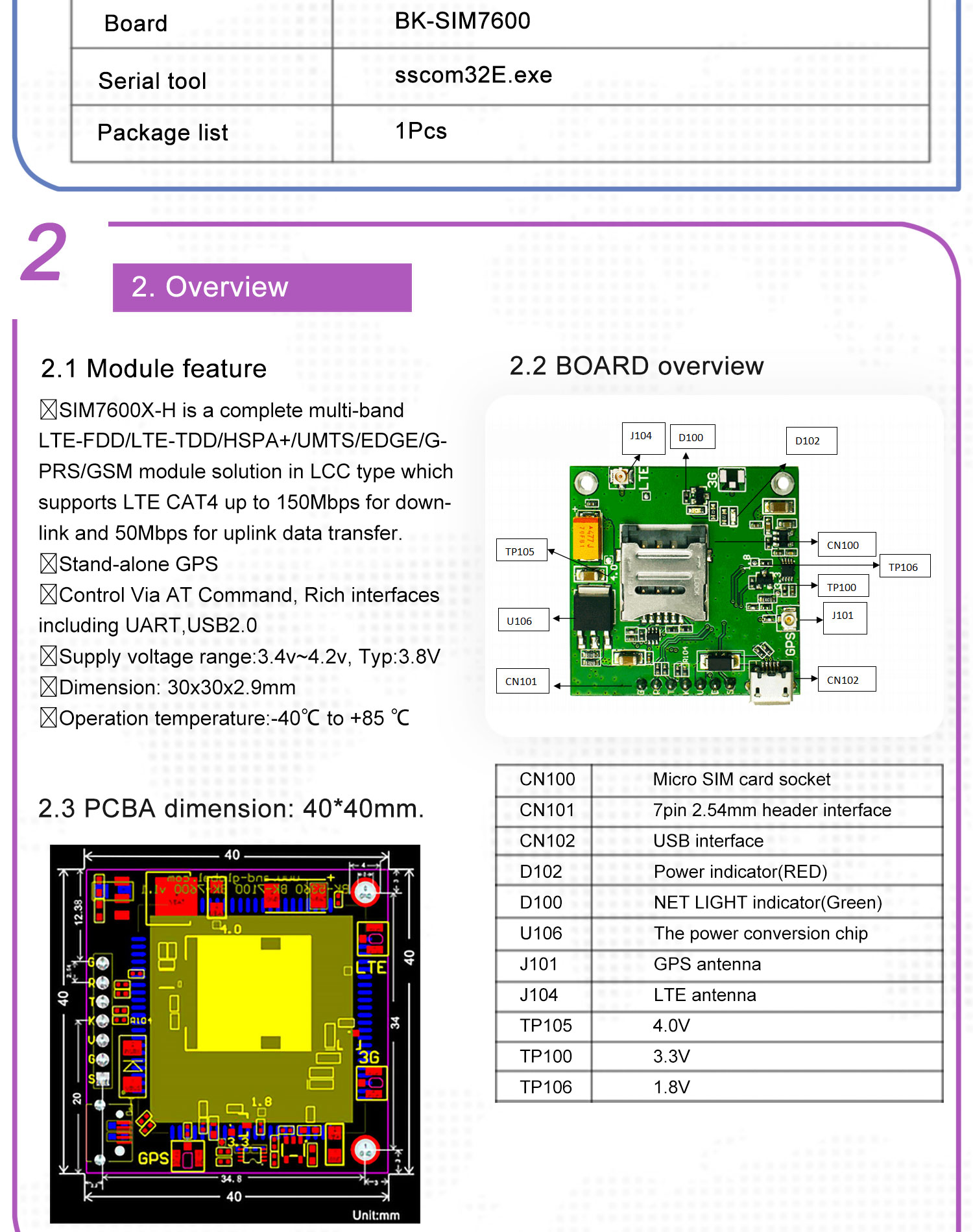 New Lte Cat1 Module Sim7600g Mini Board Breakout Core With Gps And 4g Antenna 11