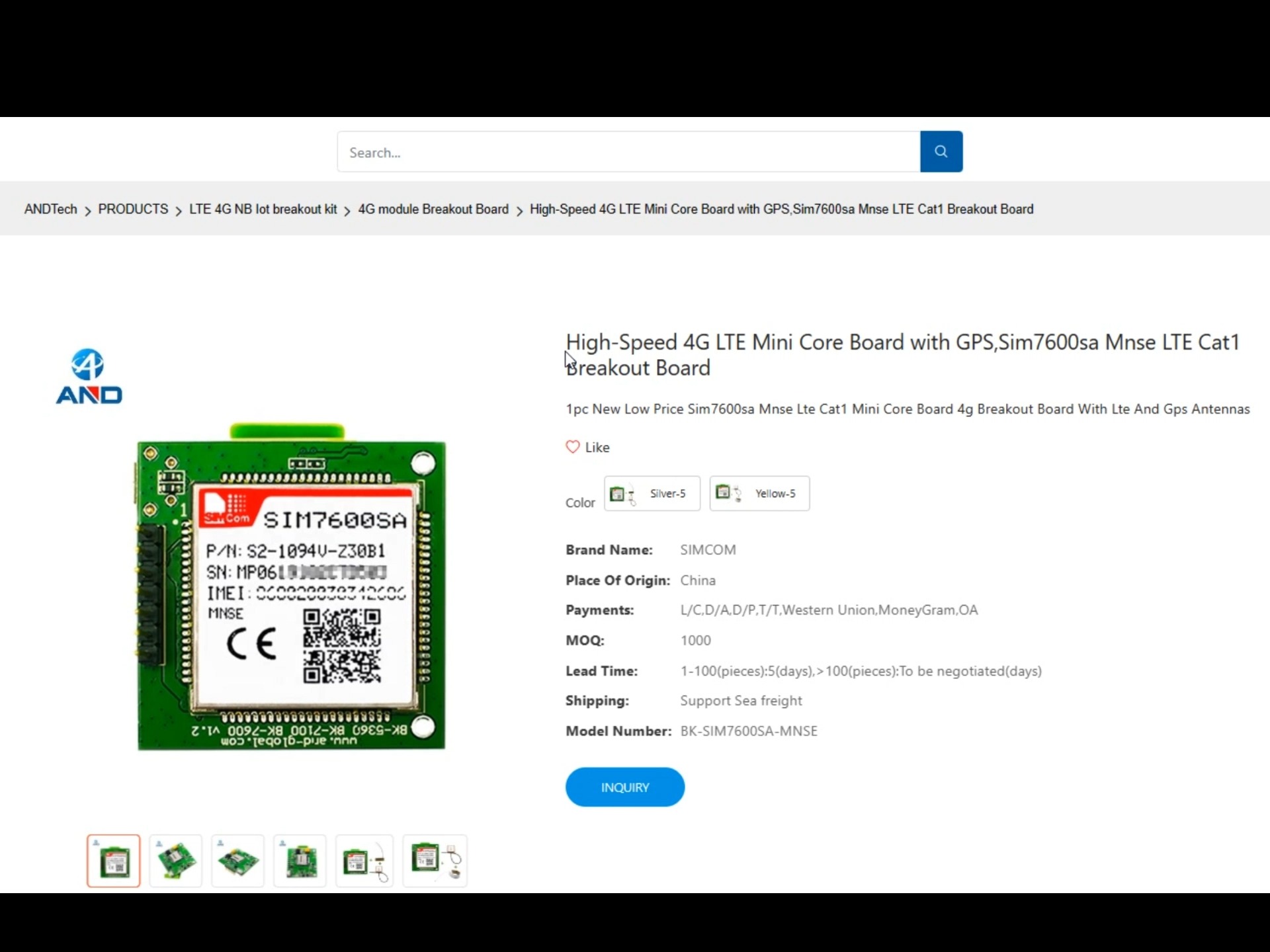 SIMcom Cellular Solution SIM7670G